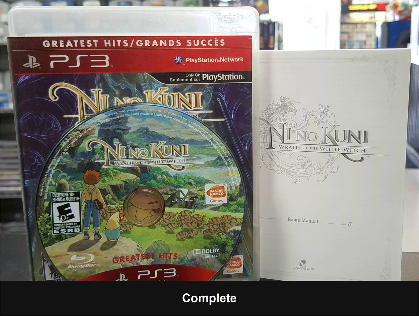 Ni No Kuni Wrath of the White Witch [Greatest Hits] - PlayStation 3