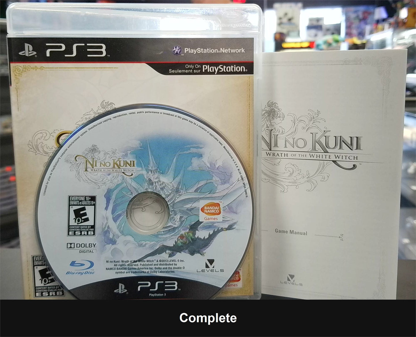 Ni No Kuni Wrath of the White Witch - PlayStation 3