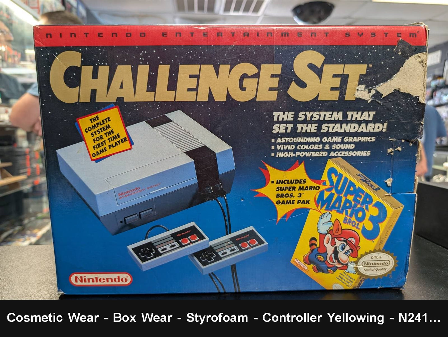 Nintendo NES Challenge Set Console - Console