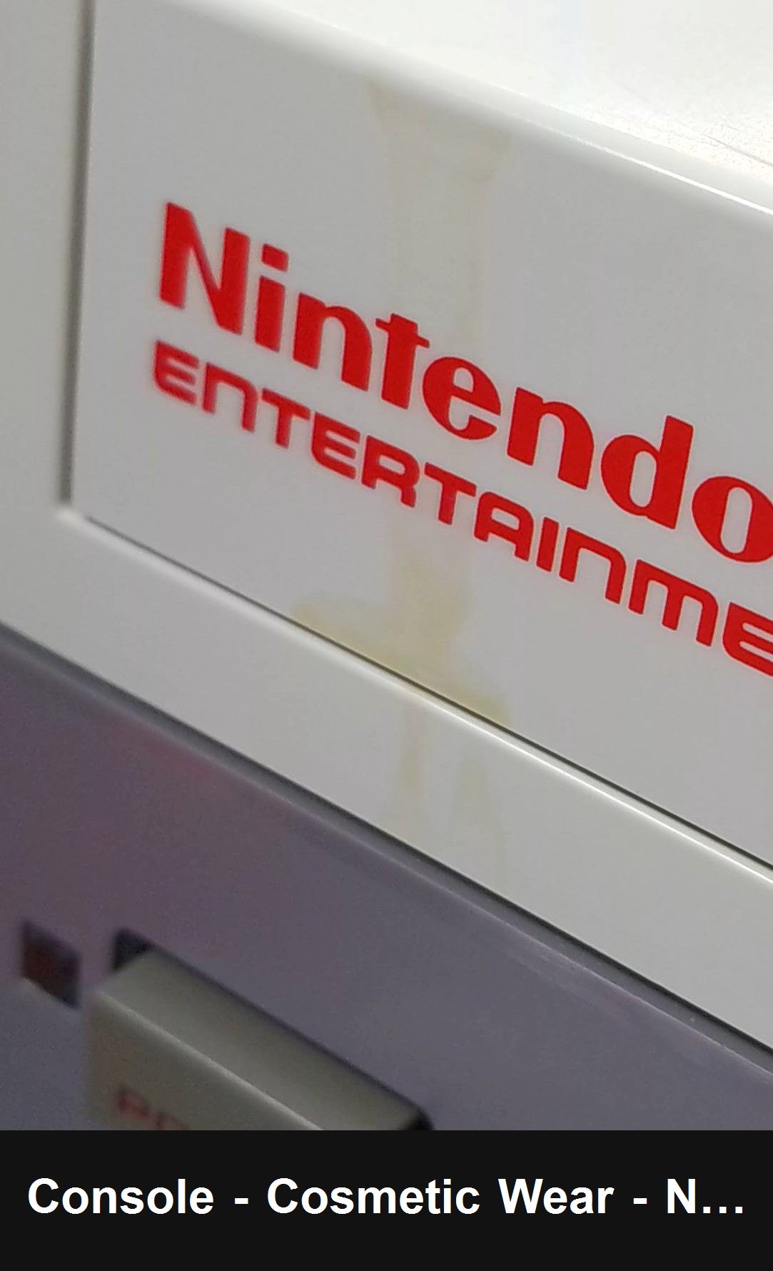 Nintendo NES Console - Console