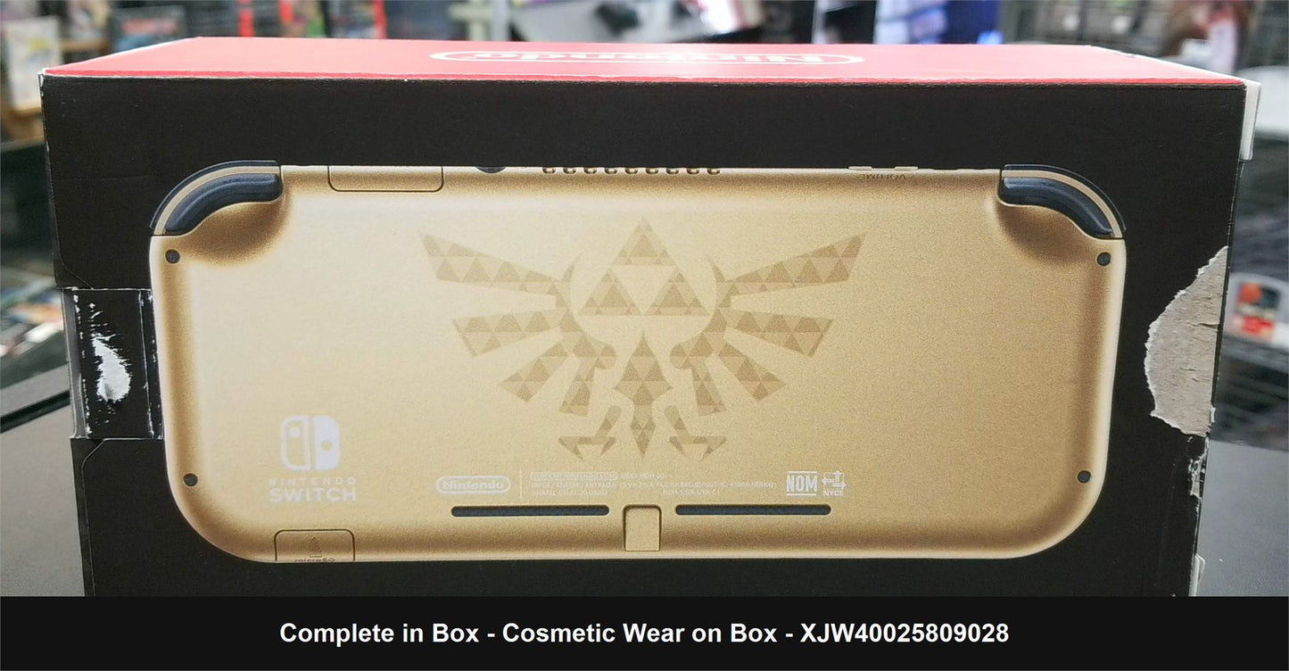 Nintendo Switch Lite Hyrule Edition - Console