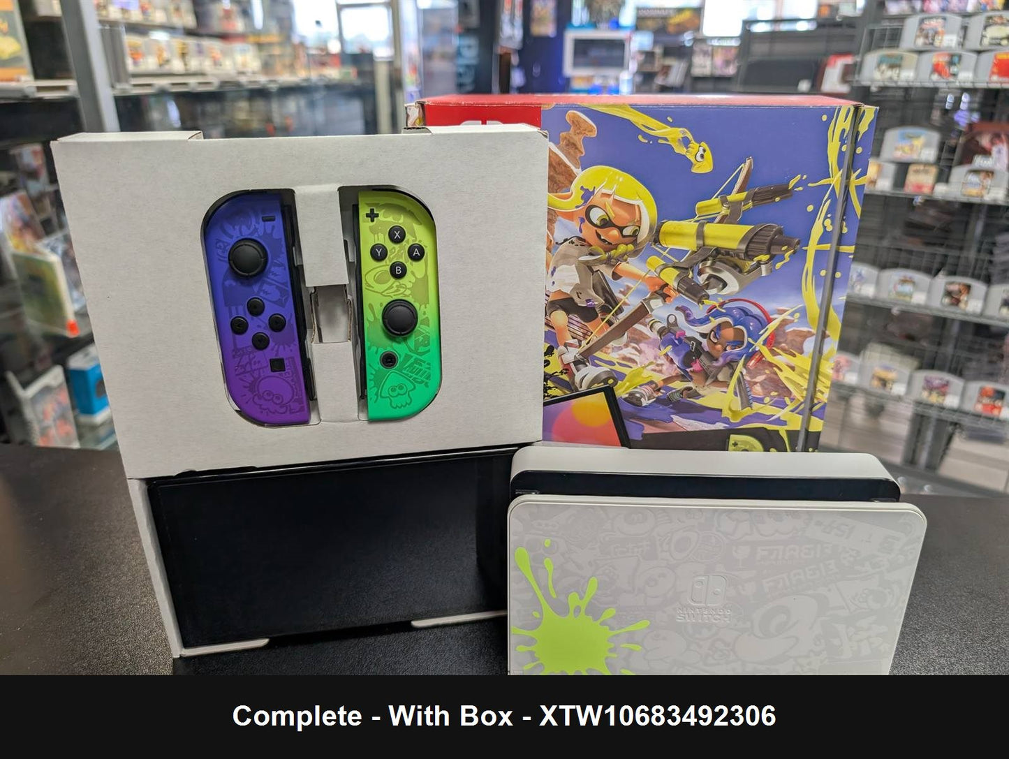 Nintendo Switch OLED [Splatoon 3 Special Edition] - Console