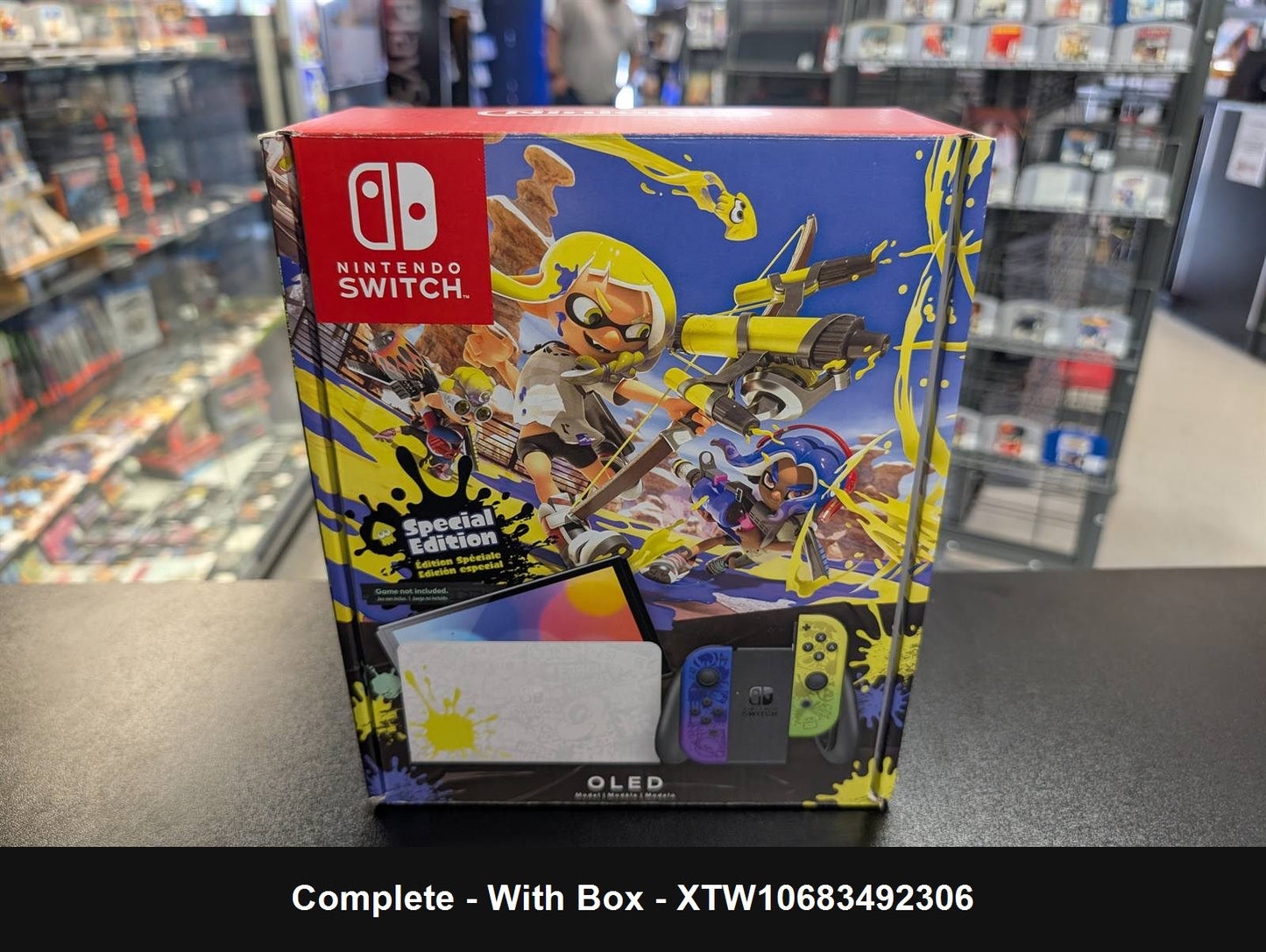 Nintendo Switch OLED [Splatoon 3 Special Edition] - Console