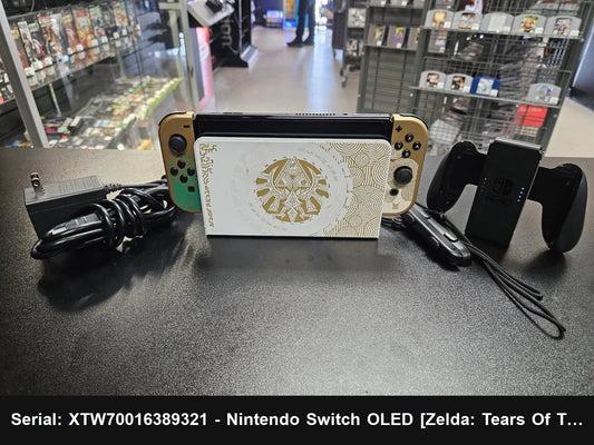 Nintendo Switch OLED [Zelda: Tears Of The Kingdom Edition] - Console