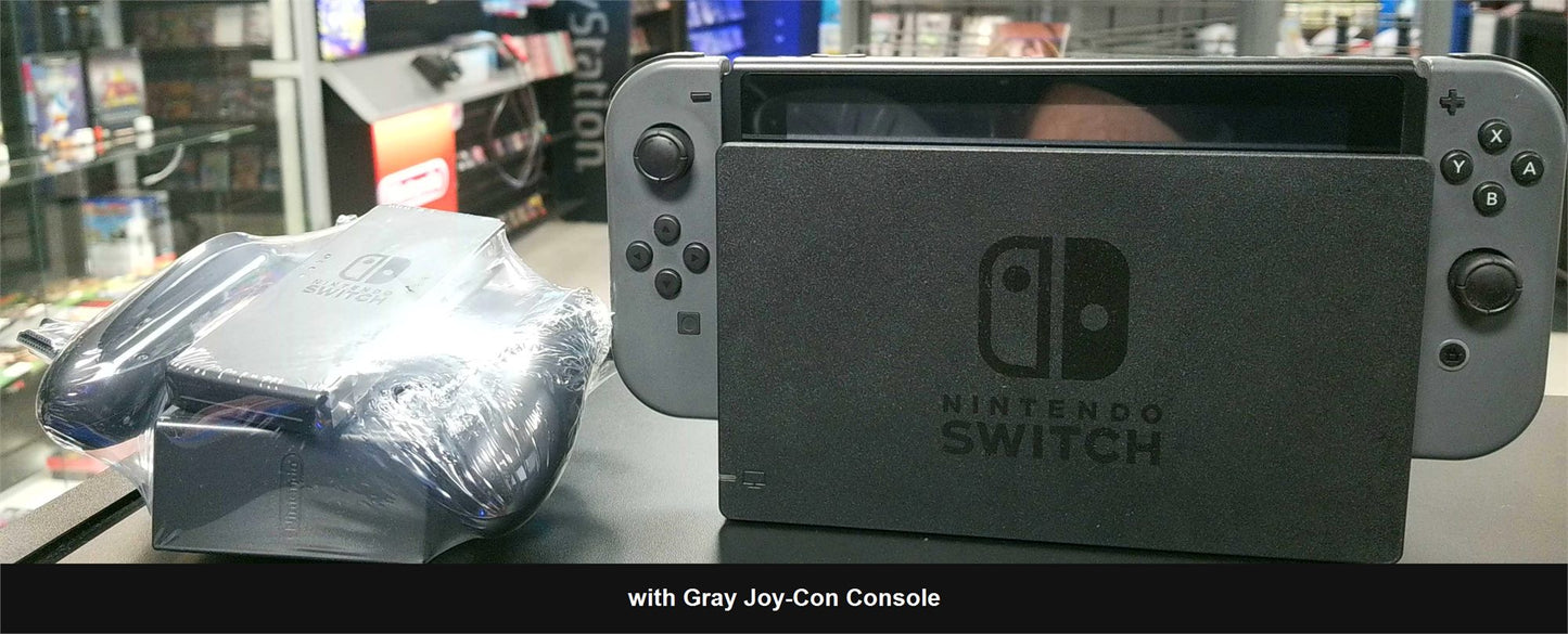 Nintendo Switch with Gray Joy-Con - Console