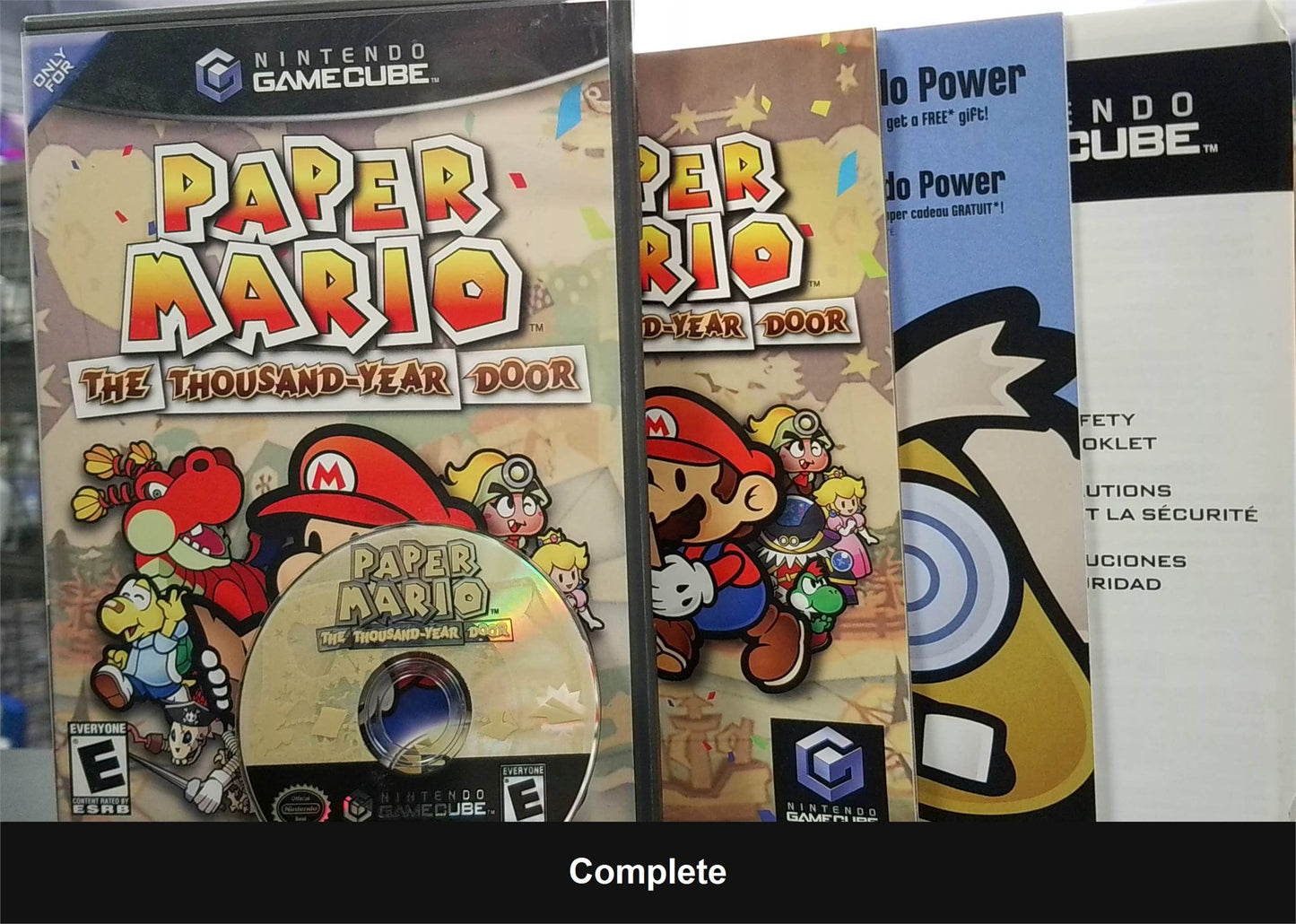 Paper Mario Thousand Year Door - GameCube