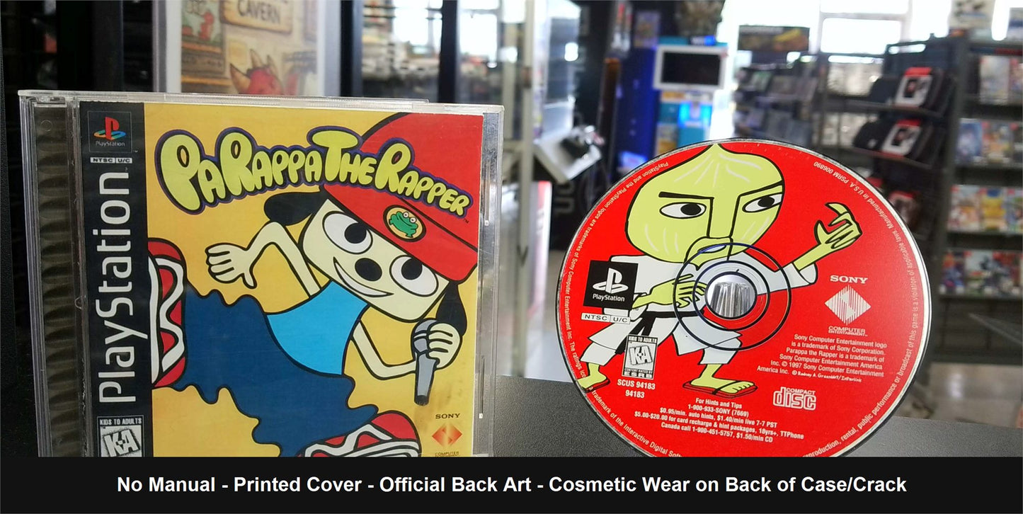 PaRappa the Rapper - PlayStation
