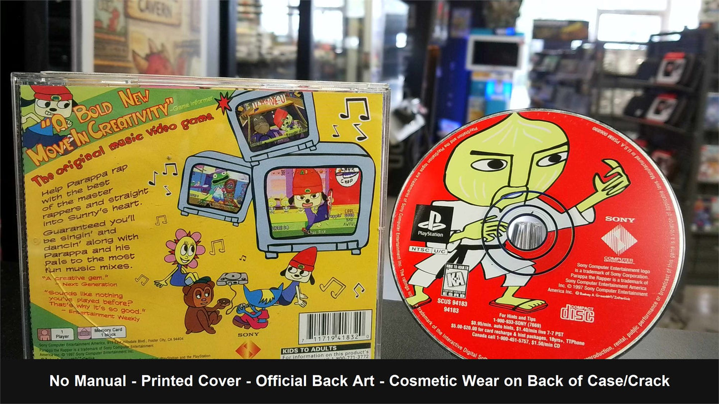 PaRappa the Rapper - PlayStation