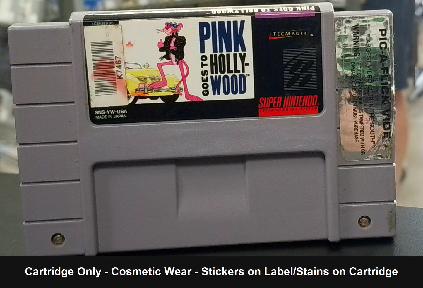 Pink Goes to Hollywood - SNES