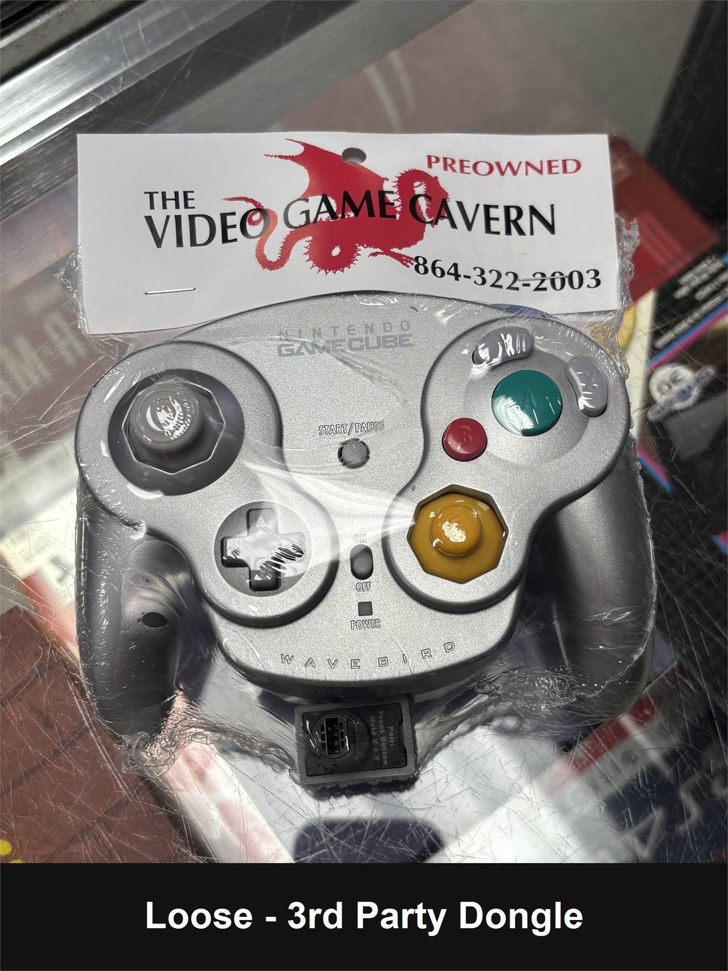 Platinum Wavebird Wireless Controller - Nintendo Accessories
