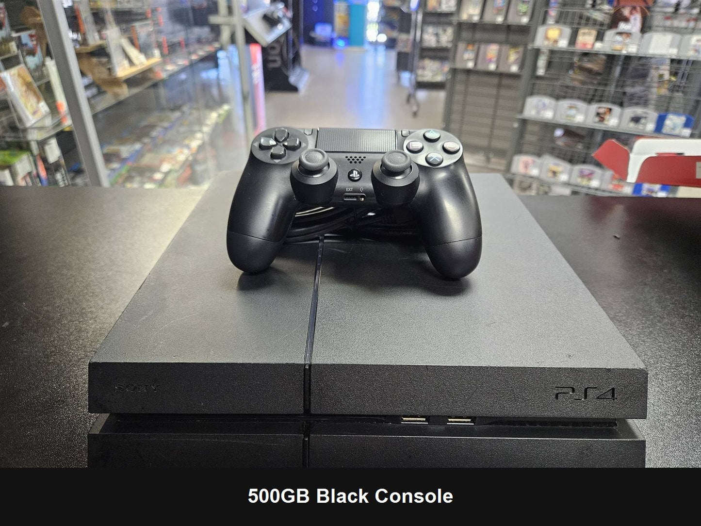Playstation 4 500GB Black Console - Console