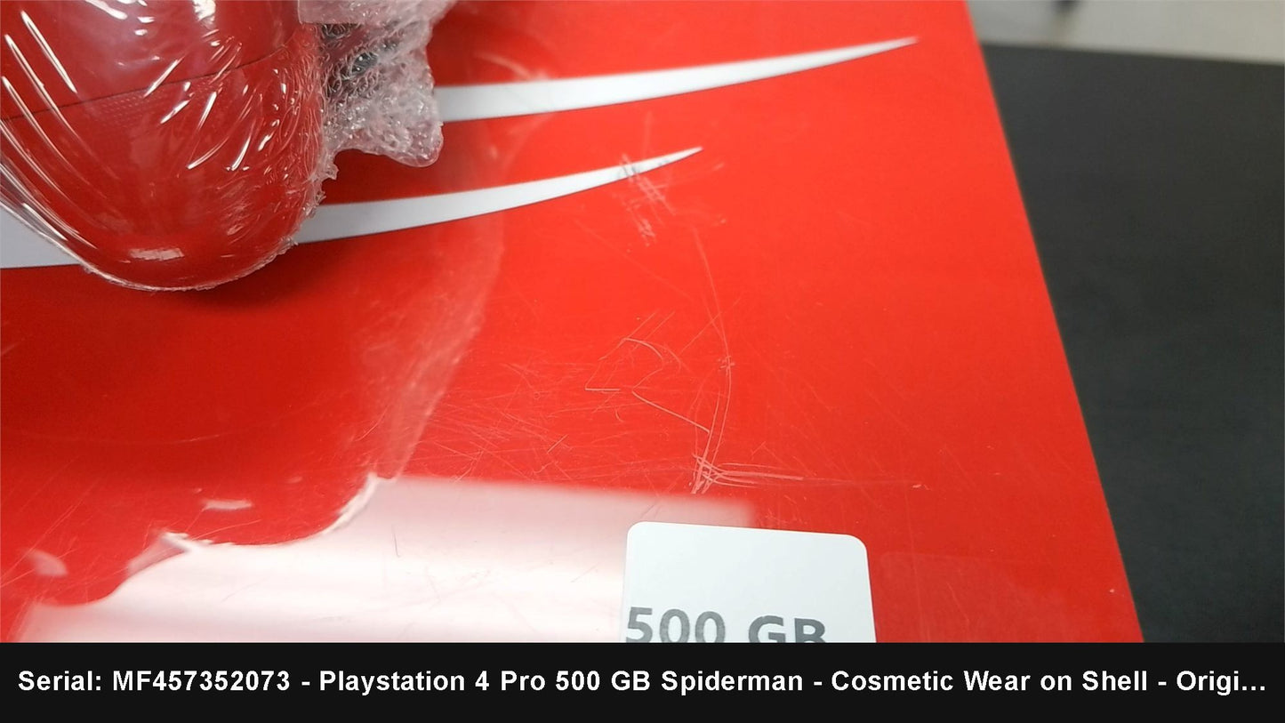 Playstation 4 Pro 1TB Spiderman Console - Console
