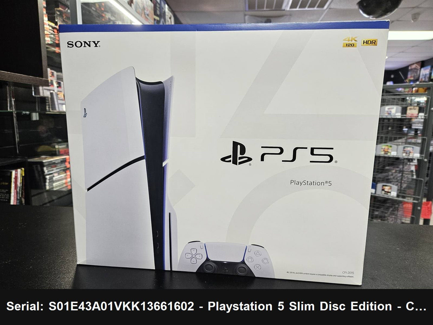 Playstation 5 Slim Disc Edition - Console