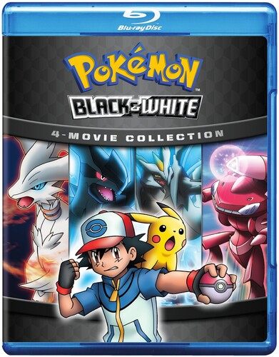 Pokemon: Black And White 4-Movie Collection (New) - Movies