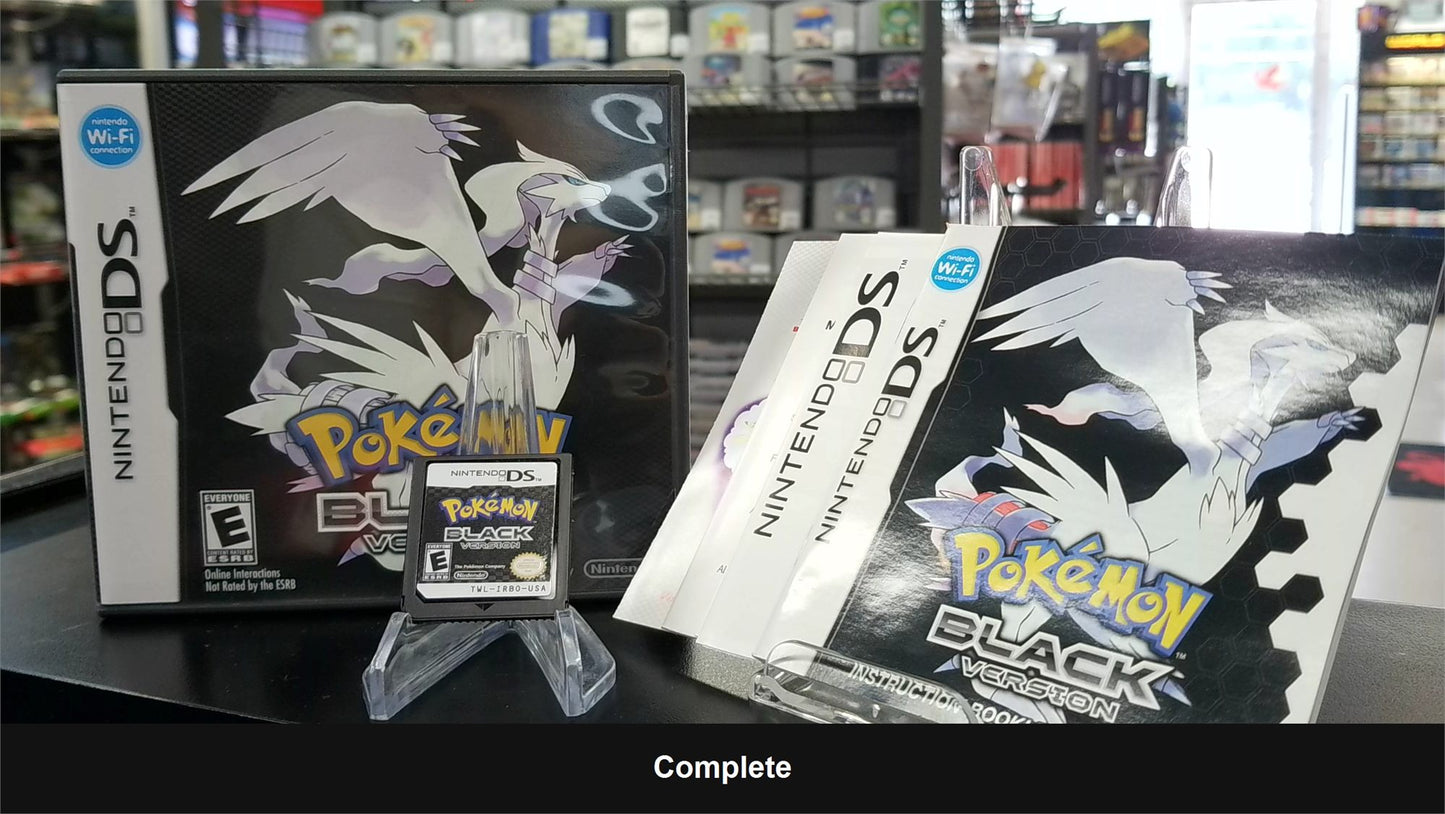 Pokemon Black - Nintendo DS
