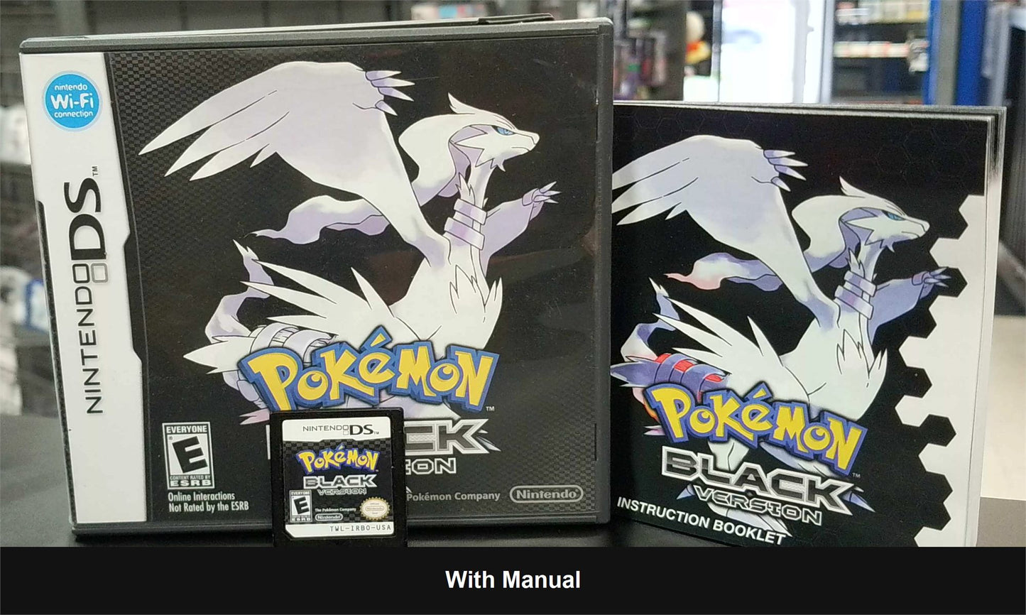Pokemon Black - Nintendo DS