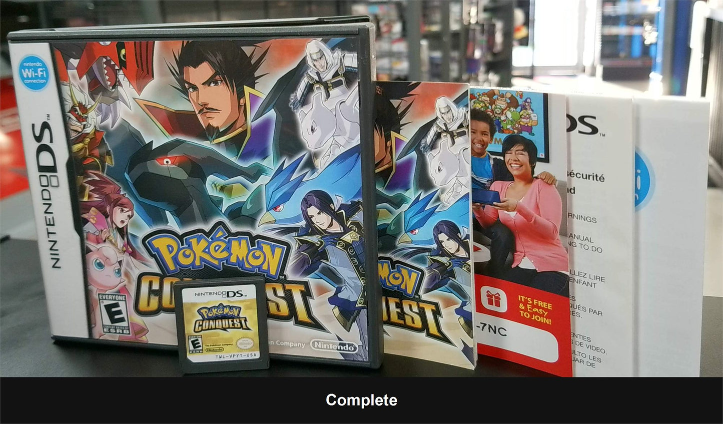 Pokemon Conquest - Nintendo DS