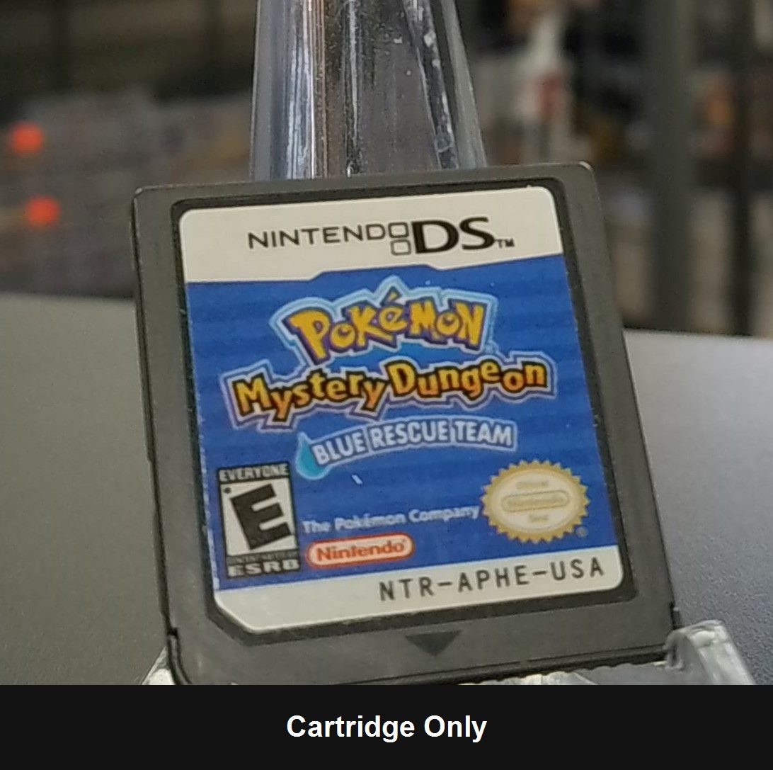Pokemon Mystery Dungeon Blue Rescue Team - Nintendo DS