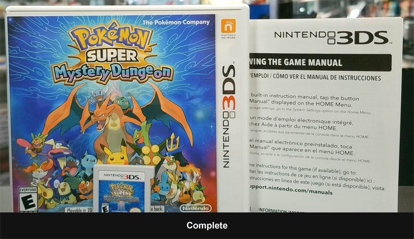 Pokemon Super Mystery Dungeon - Nintendo 3DS