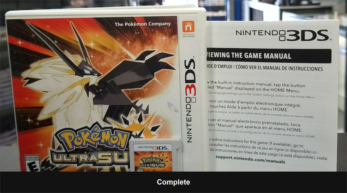 Pokemon Ultra Sun - Nintendo 3DS