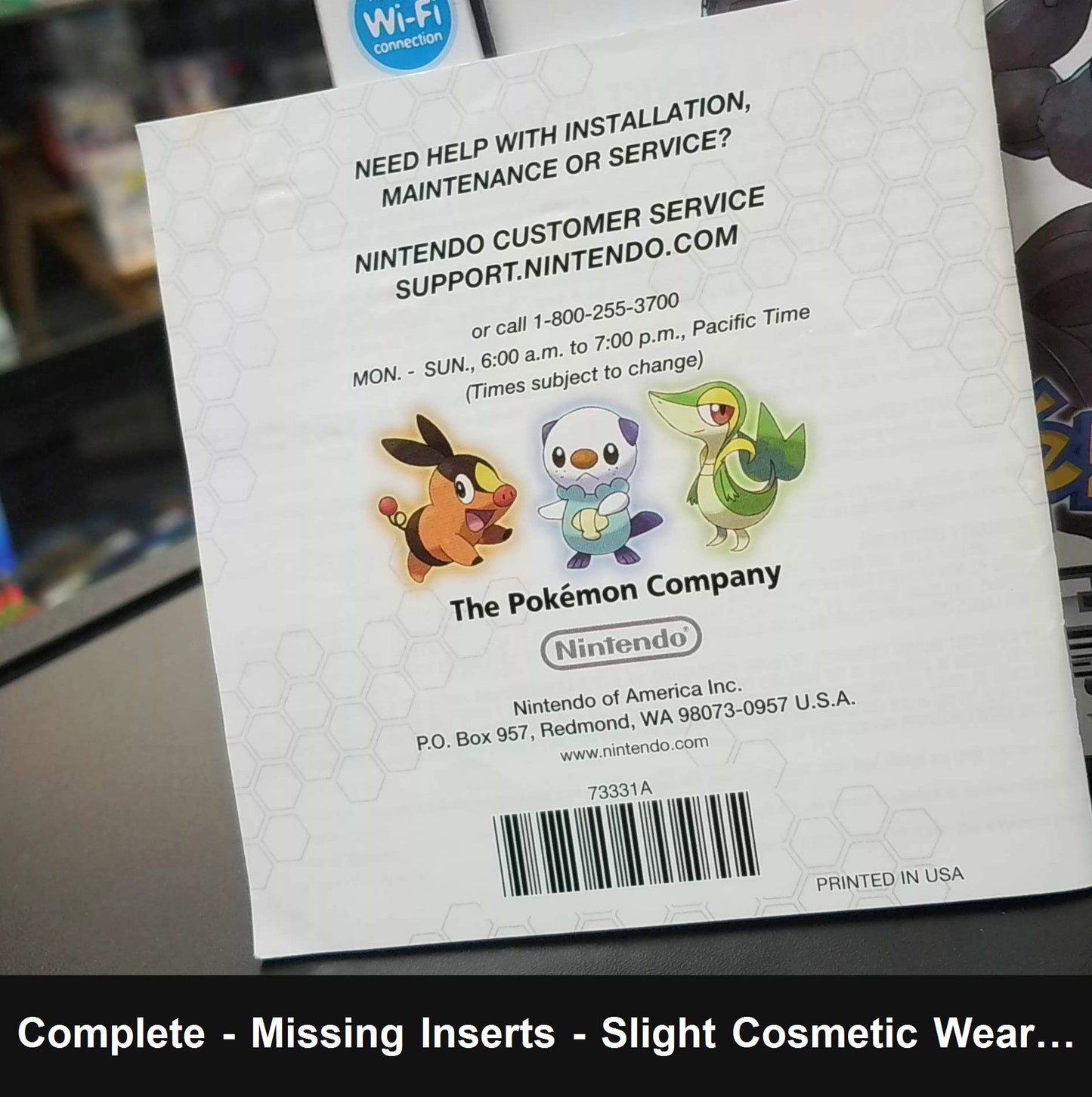 Pokemon White - Nintendo DS