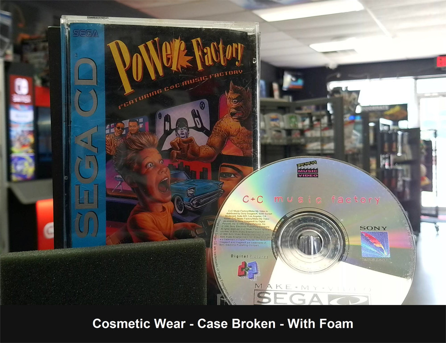 Power Factory: Featuring C+C Music Factory - Sega CD