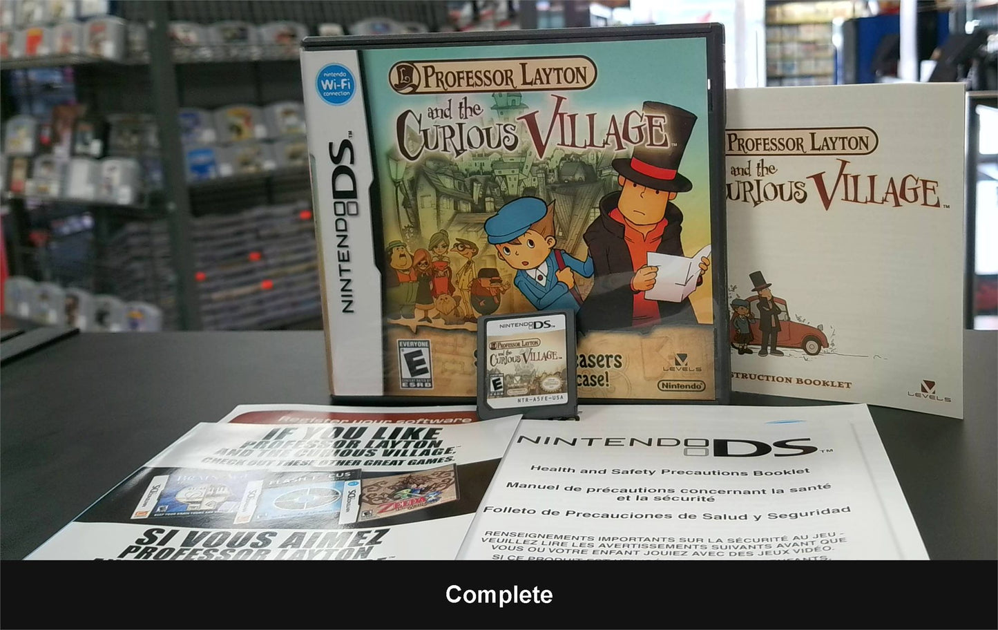 Professor Layton and the Curious Village - Nintendo DS