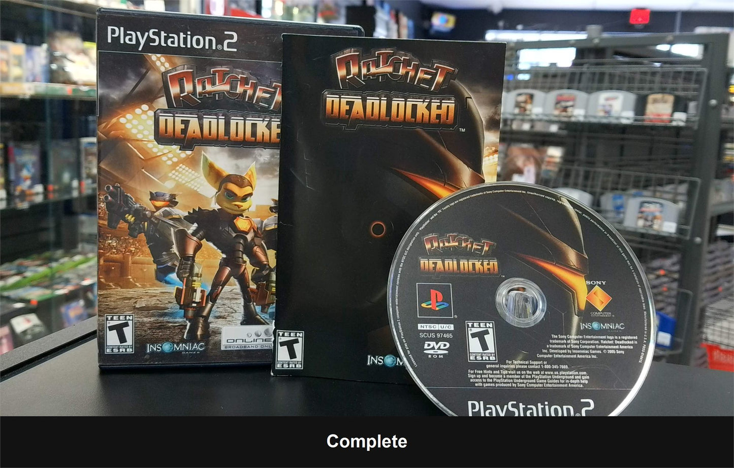 Ratchet Deadlocked - PlayStation 2