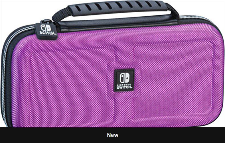 Game Traveler Deluxe Case for Nintendo Switch: Purple (New) - Nintendo Accessories