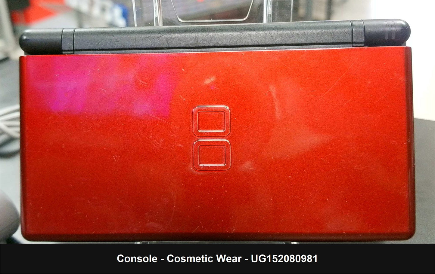 Red Crimson & Black Nintendo DS Lite - Console