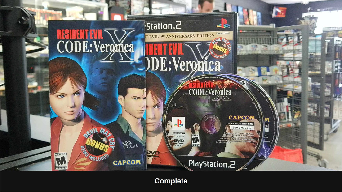 Resident Evil Code Veronica X [Anniversary Edition] - PlayStation 2