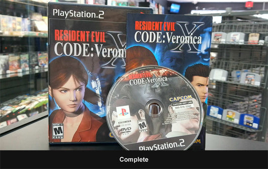 Resident Evil Code Veronica X - Playstation 2