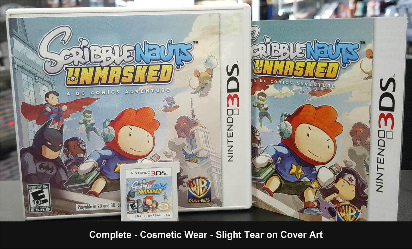 Scribblenauts Unmasked: A DC Comics Adventure - Nintendo 3DS