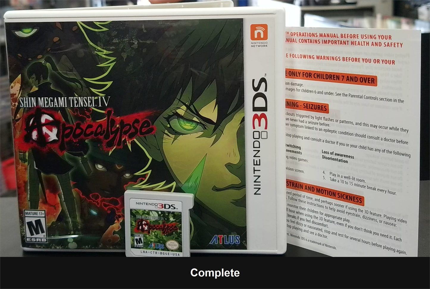 Shin Megami Tensei IV Apocalypse - Nintendo 3DS