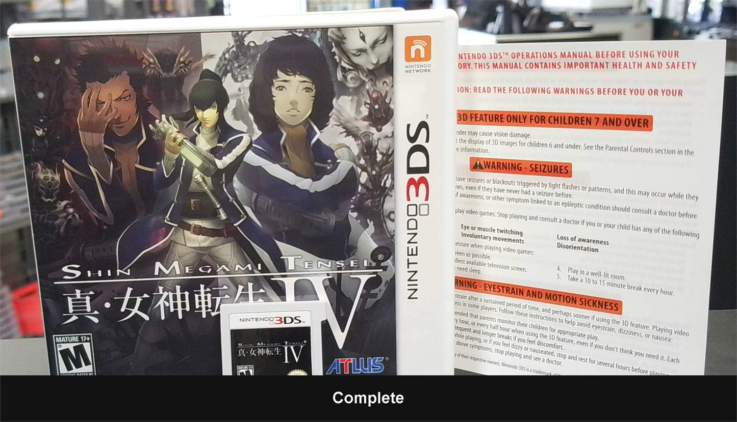 Shin Megami Tensei IV - Nintendo 3DS