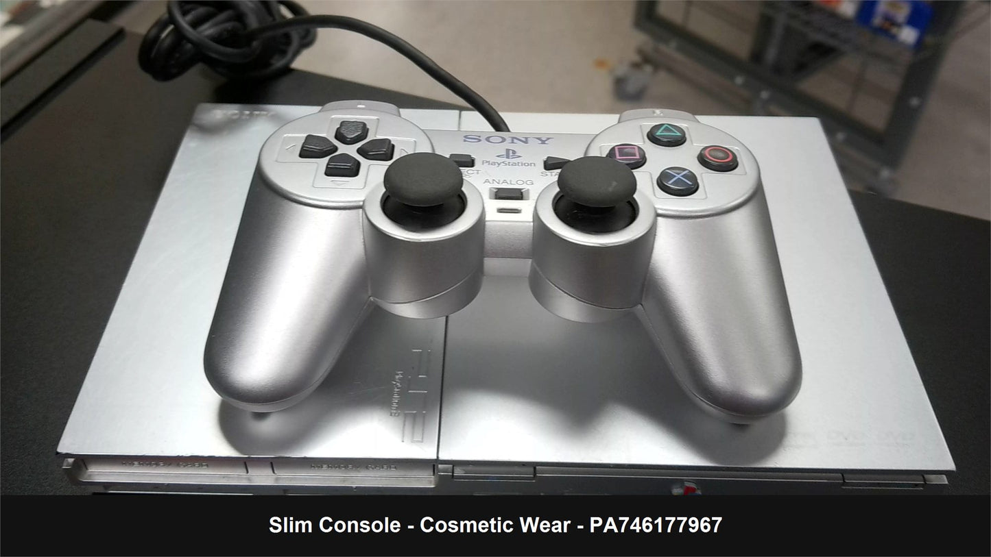 Slim Playstation 2 System [Silver] - Console