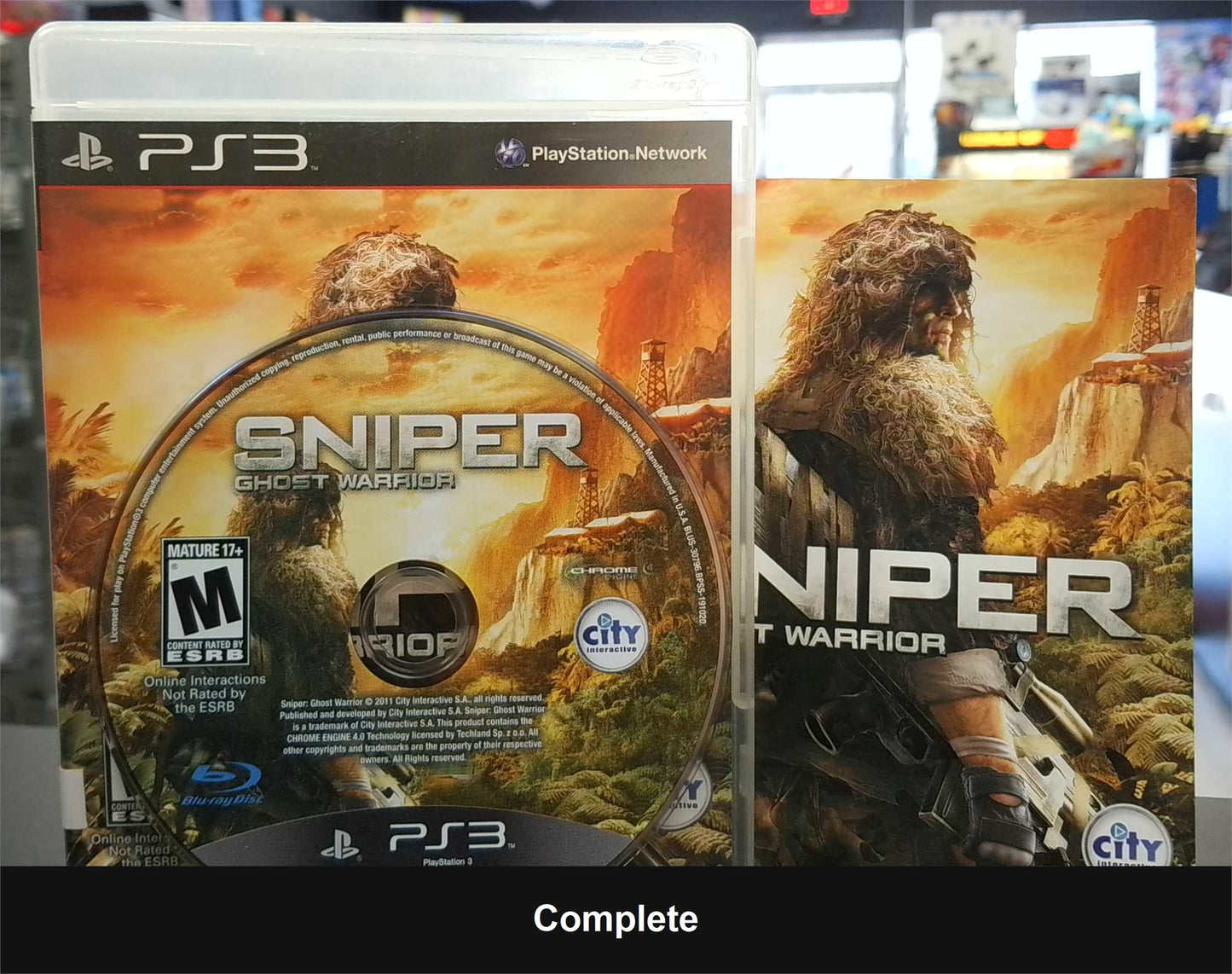 Sniper Ghost Warrior - PlayStation 3
