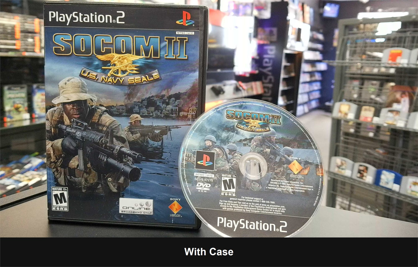 SOCOM II US Navy Seals - PlayStation 2