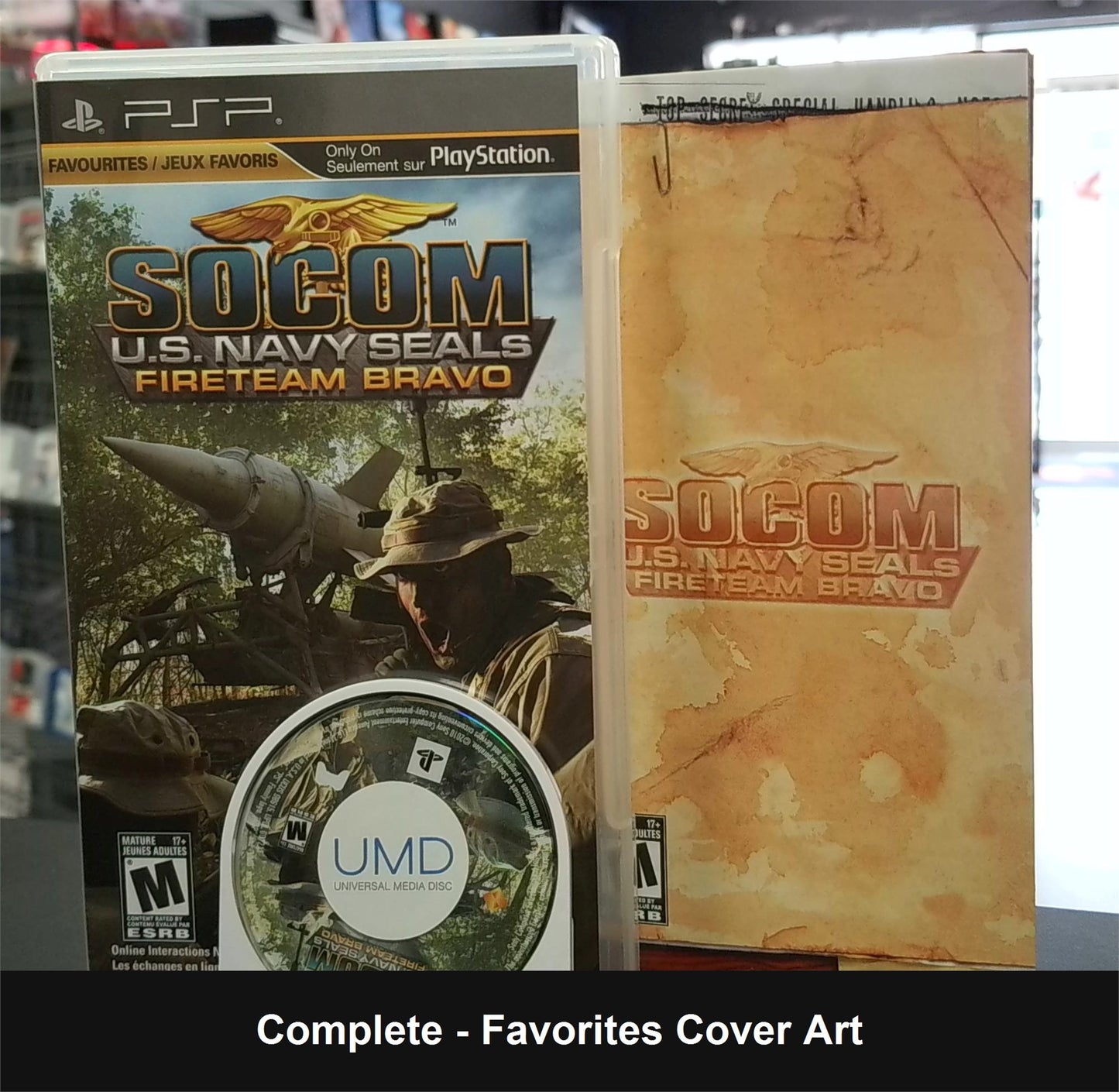 SOCOM US Navy Seals Fireteam Bravo - PSP