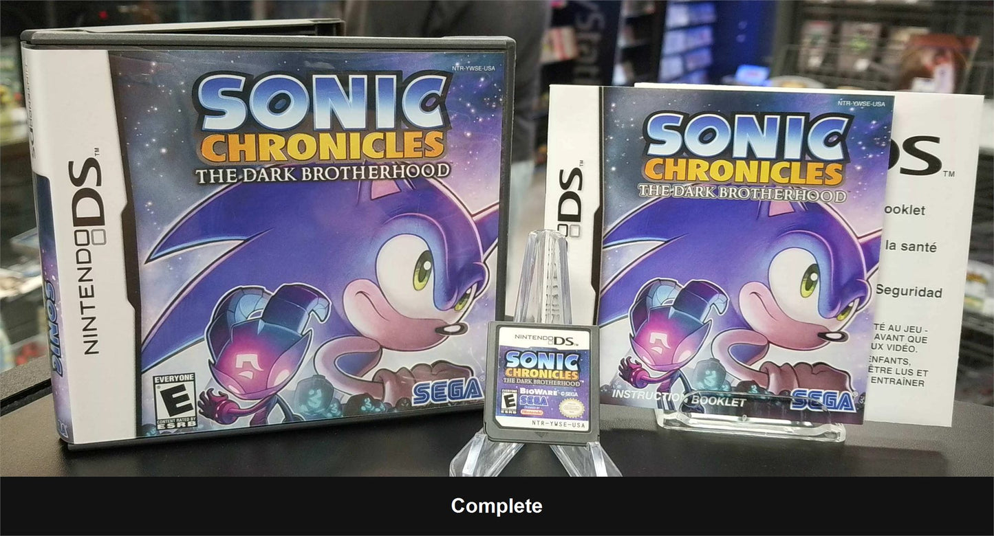 Sonic Chronicles The Dark Brotherhood - Nintendo DS