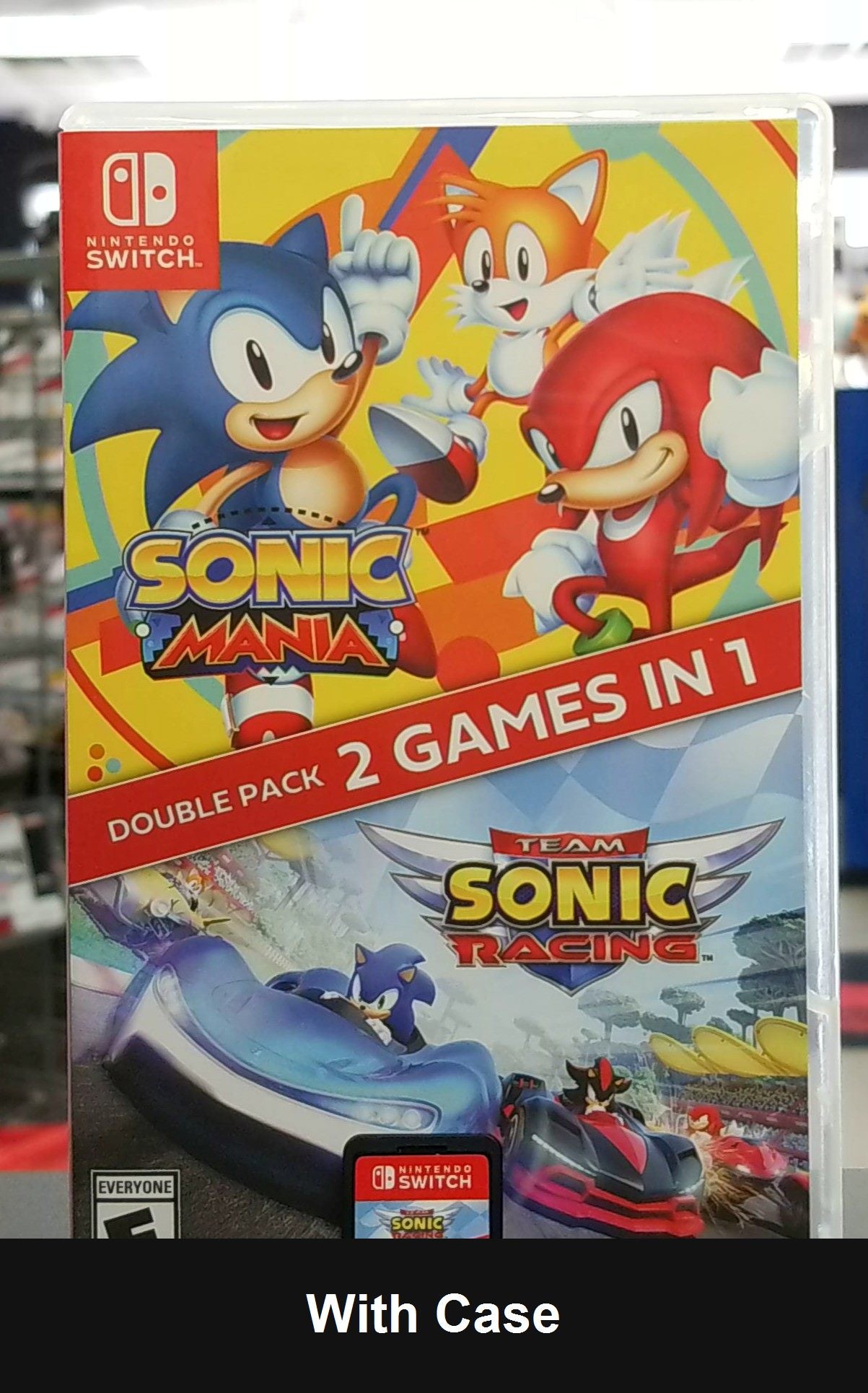 Sonic Mania + Team Sonic Racing Double Pack - Nintendo Switch