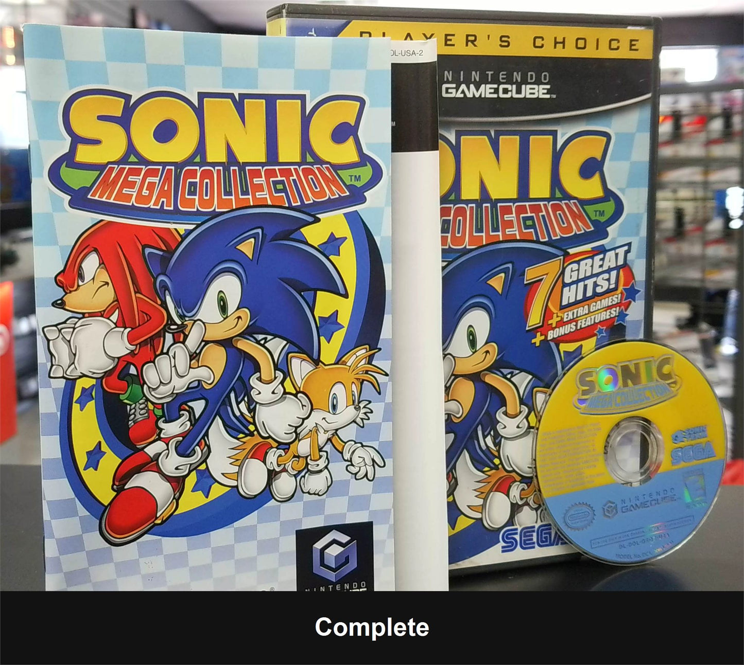 Sonic Mega Collection [Player's Choice] - GameCube