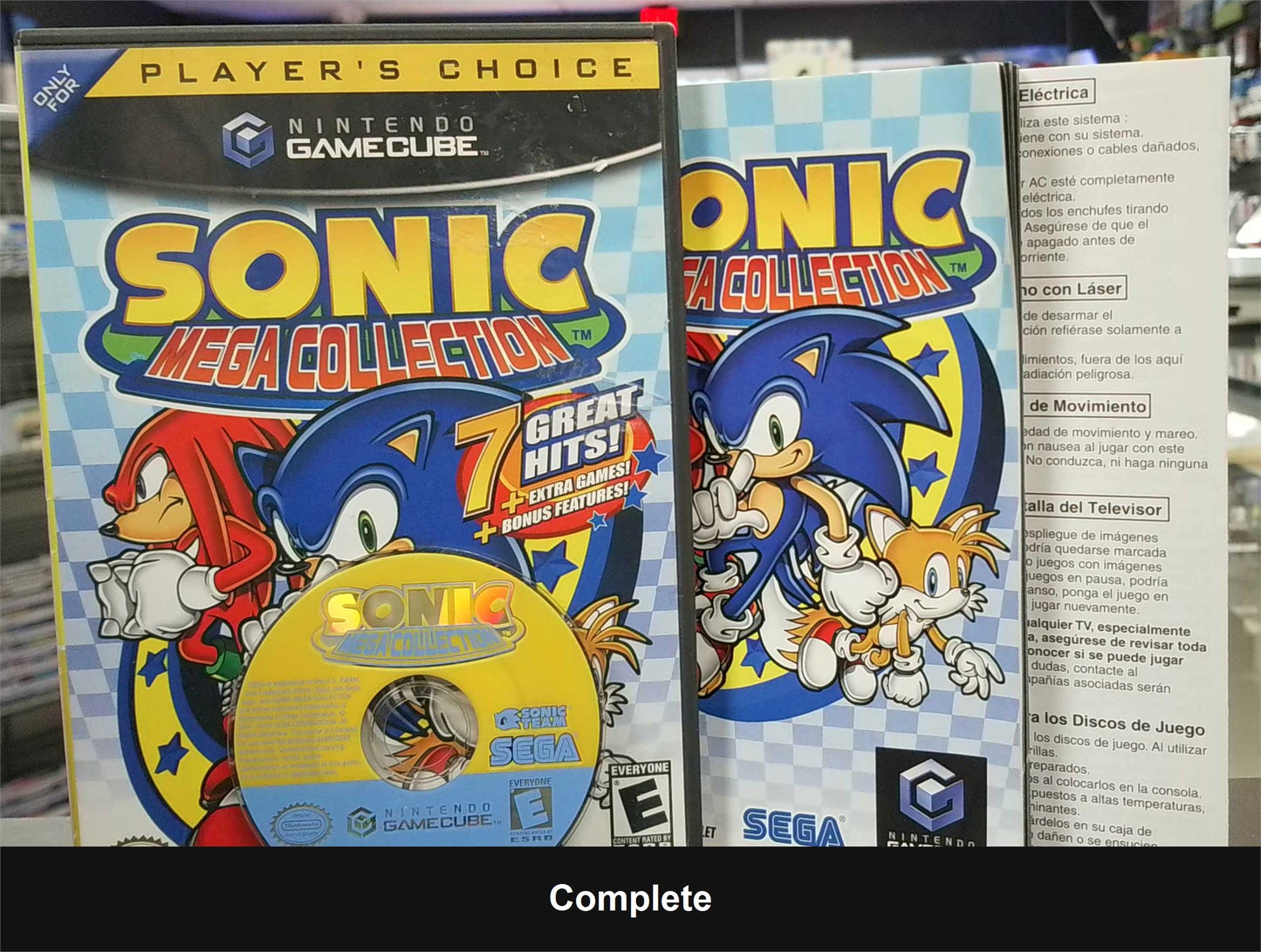 Sonic Mega Collection [Player's Choice] - GameCube