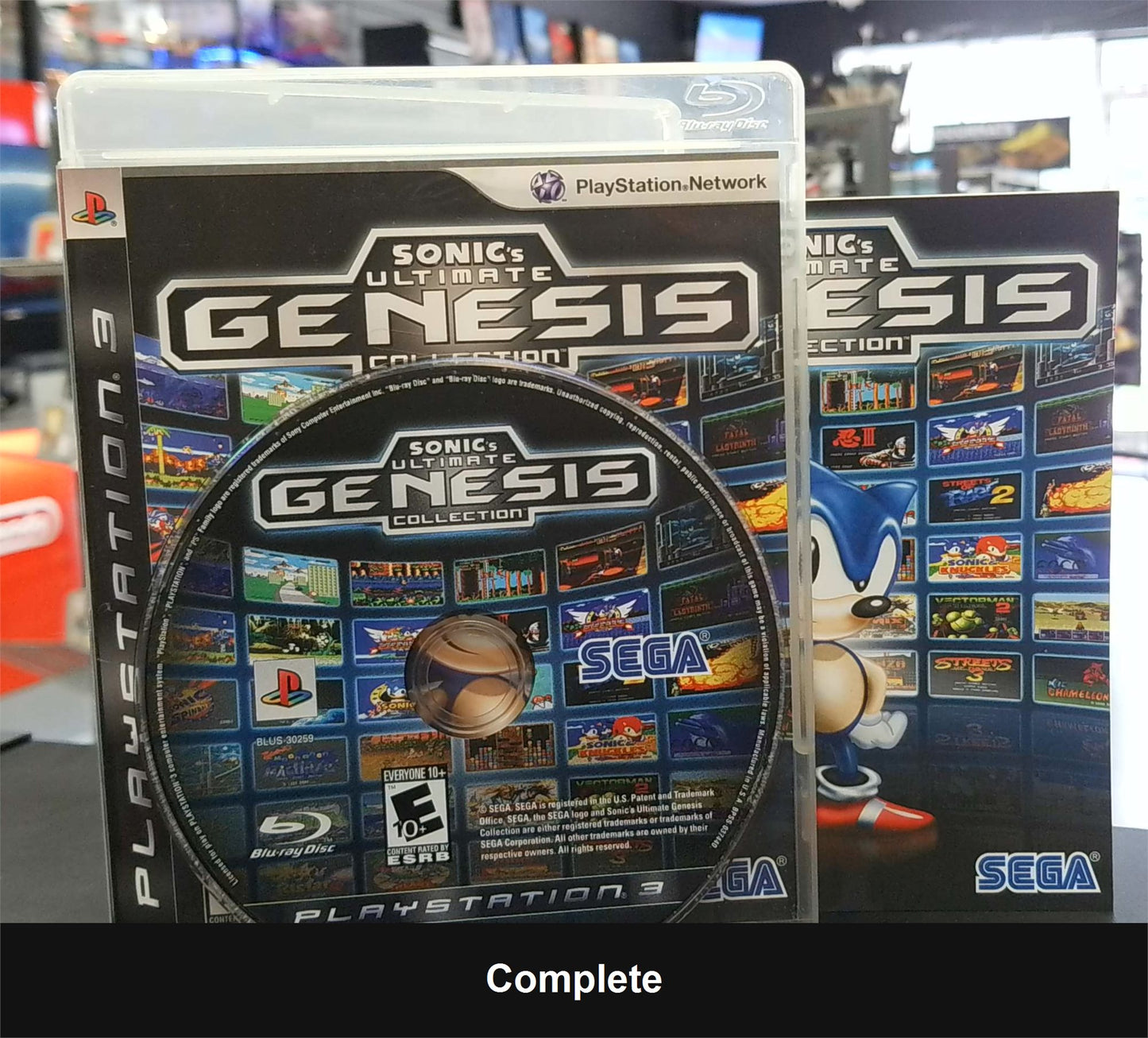 Sonic's Ultimate Genesis Collection - PlayStation 3