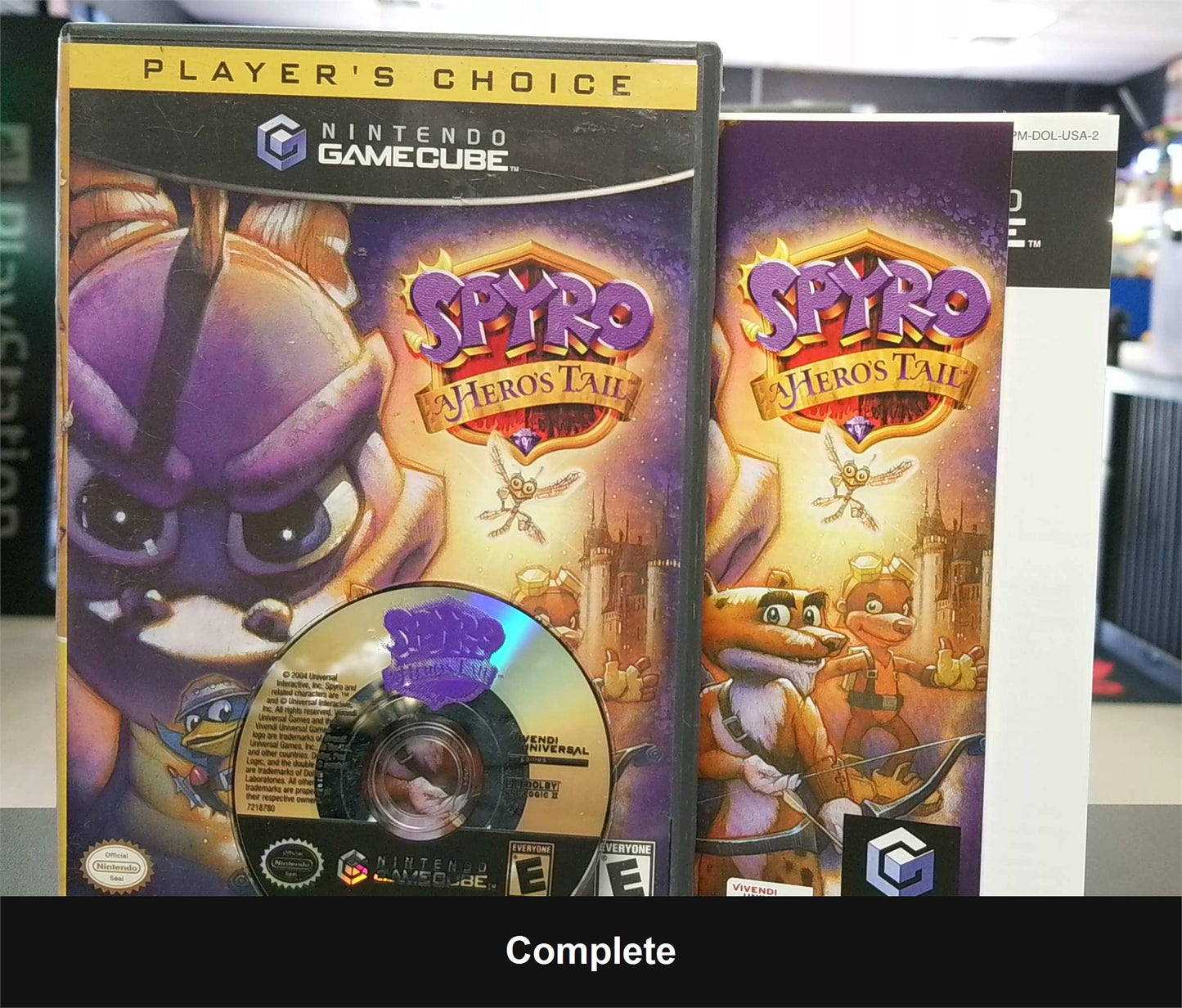 Spyro A Hero's Tail [Player's Choice] - GameCube