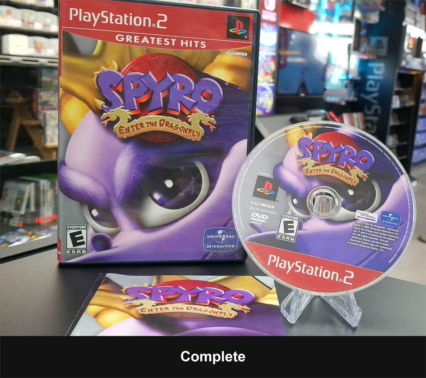 Spyro Enter the Dragonfly [Greatest Hits] - PlayStation 2