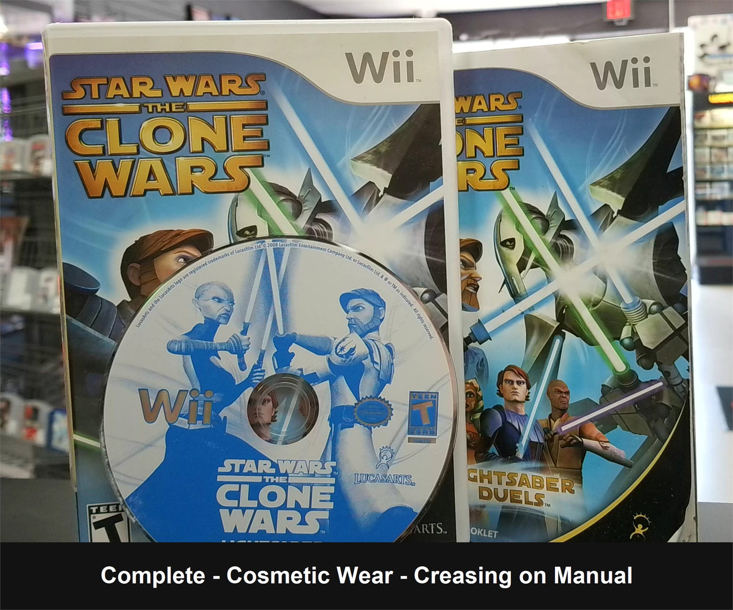 Star Wars Clone Wars Lightsaber Duels - Wii