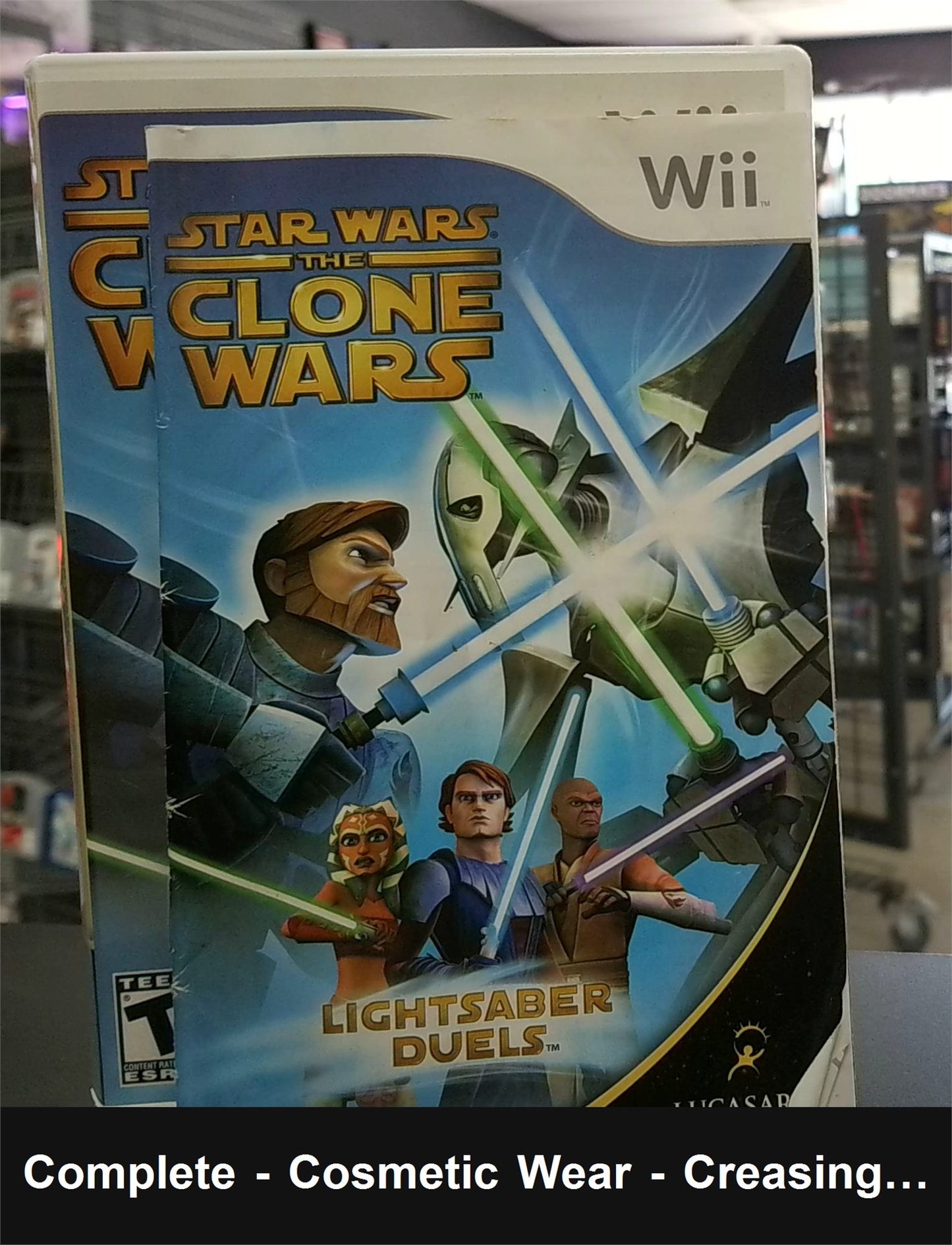 Star Wars Clone Wars Lightsaber Duels - Wii