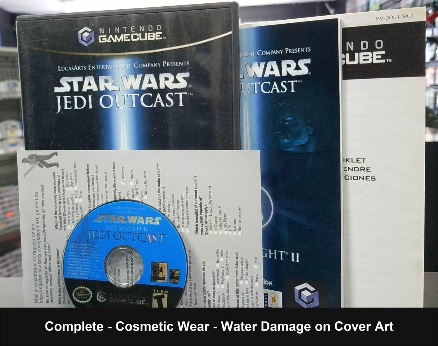 Star Wars Jedi Outcast - GameCube