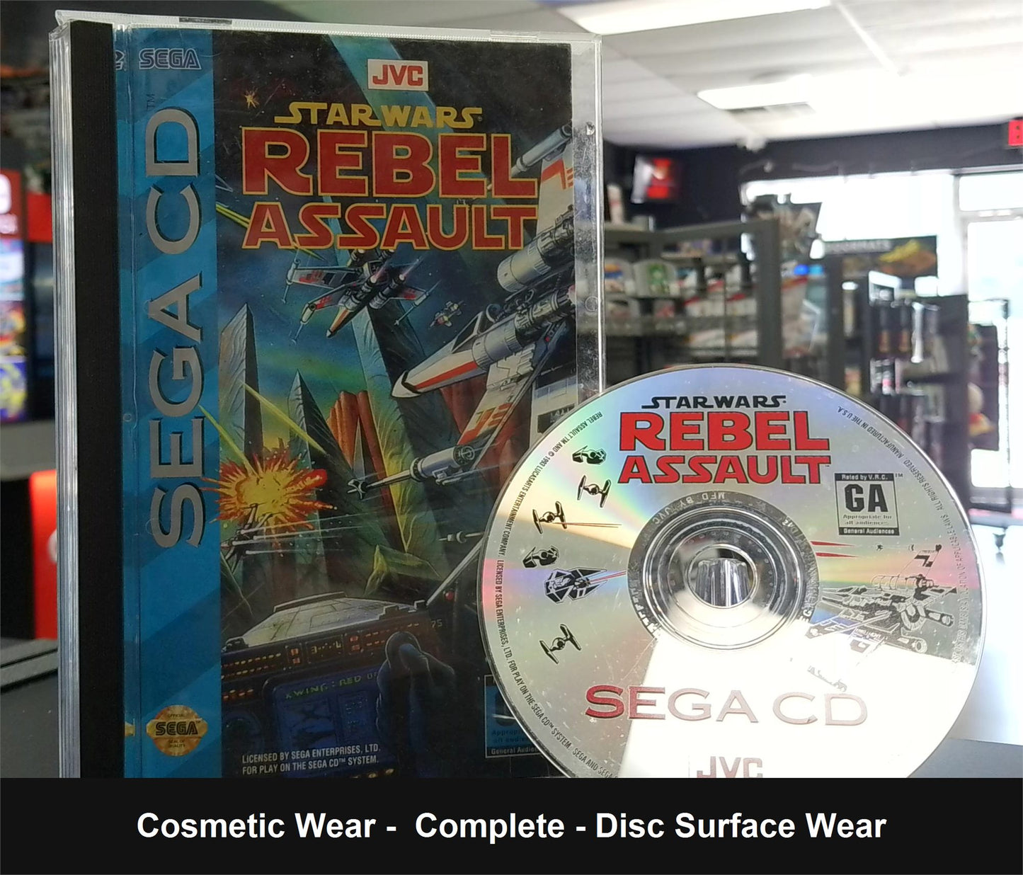 Star Wars Rebel Assault - Sega CD